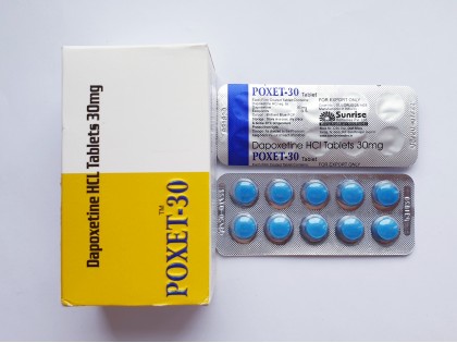 POXET-30 (1 таб, Дапоксетин 30мг)