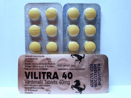 Vilitra 40 мг (1 таб, Левитра 40мг)